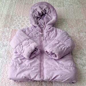 Hawke & Co Kids Lavender Puffer Jacket